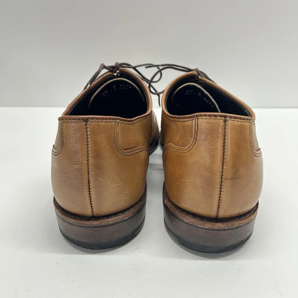 Allen Edmonds Port Washington Bond Street Dress Shoe Oxford Men's 9.5D Walnut